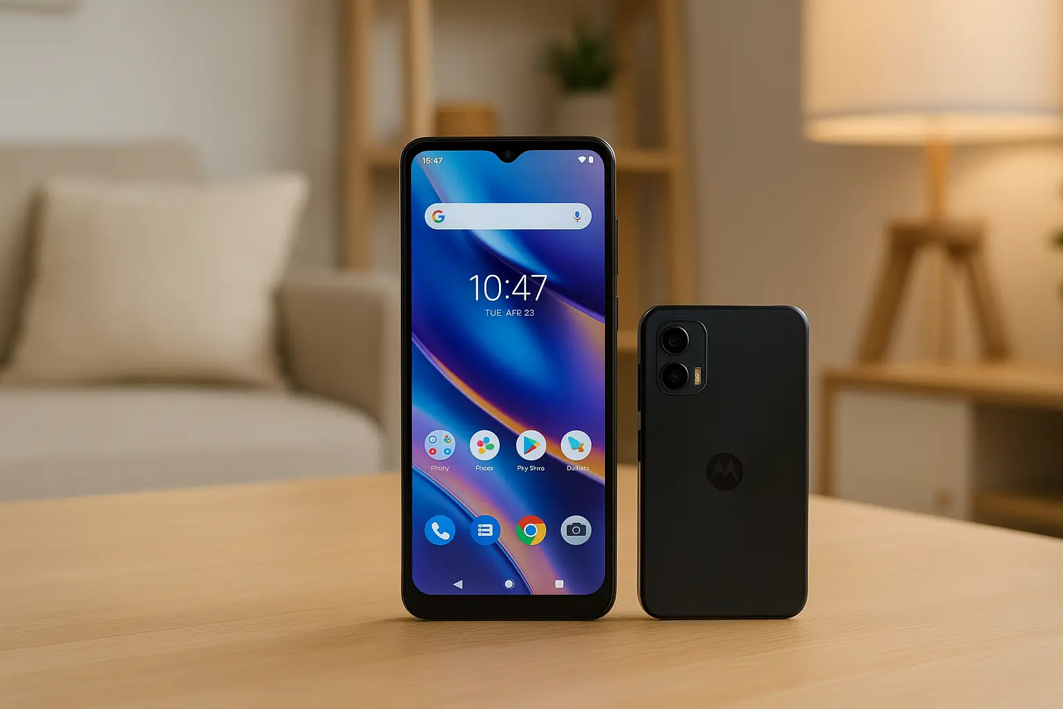 6 Motorola Moto E22 com design premium por preço justo