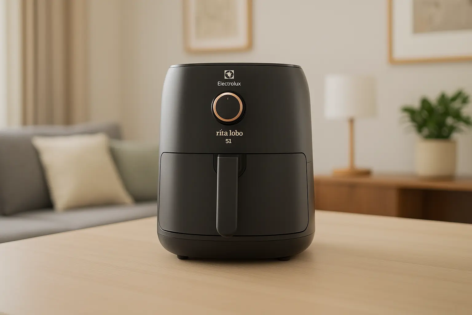 6 Air Fryer Electrolux Rita Lobo 5 litros: praticidade com desconto na Amazon