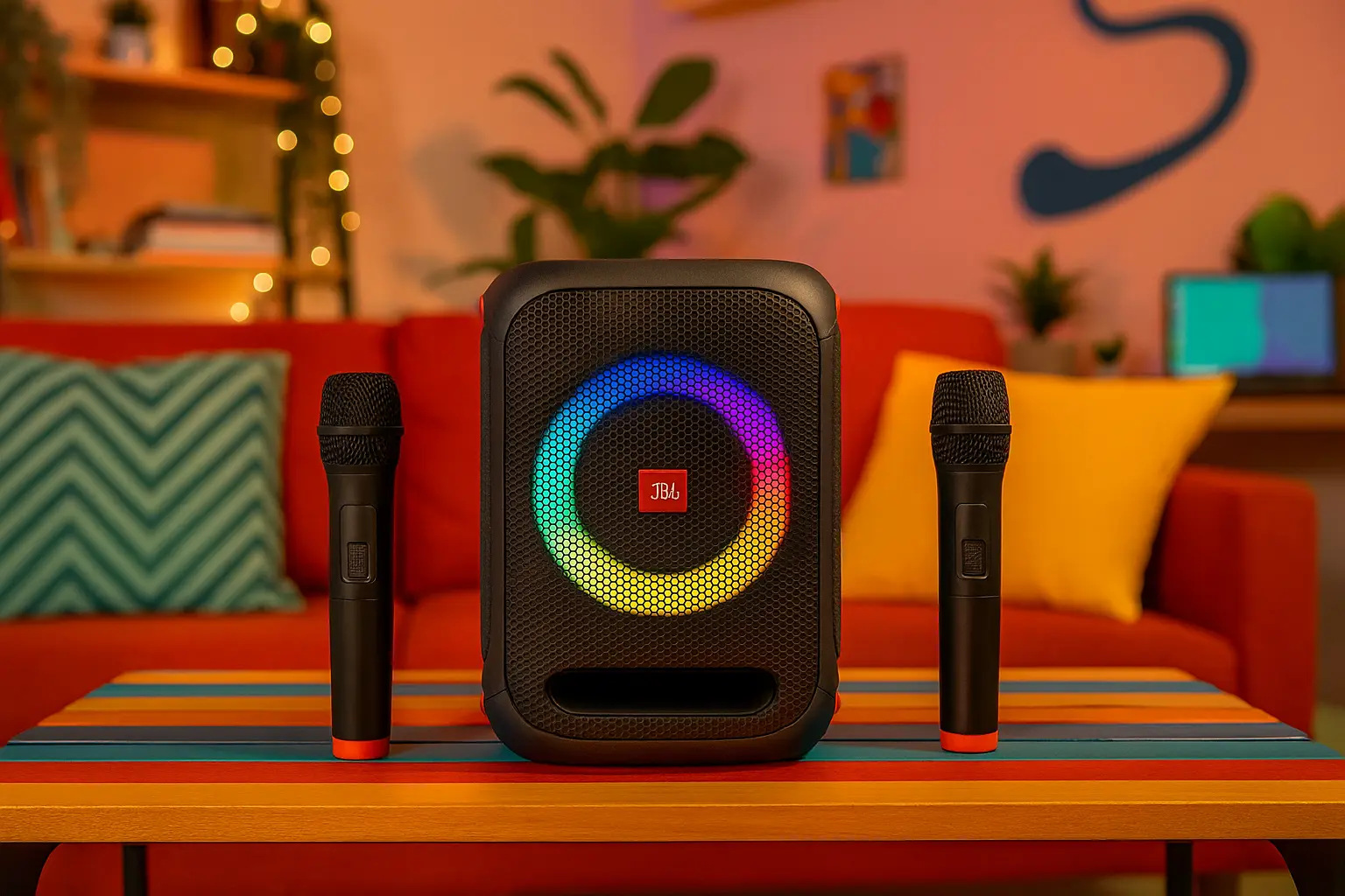 Caixa de som Bluetooth JBL PartyBox Encore 2 microfones: recomendadas por especialistas