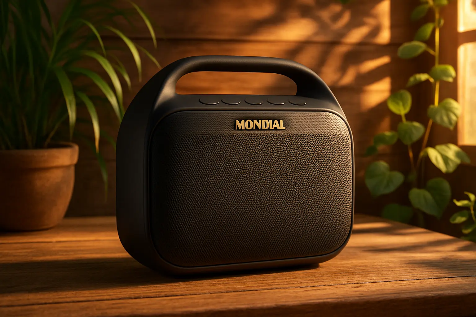 6 caixas de som portáteis Mondial com design premium por preço justo em 2025
