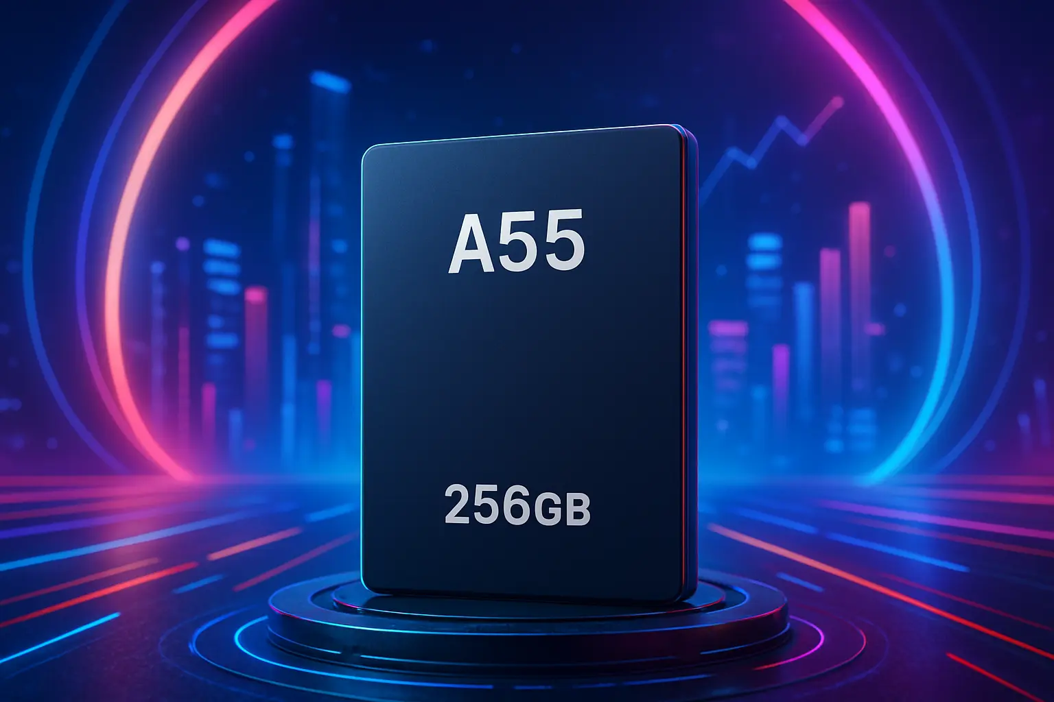 6 Samsung Galaxy A55 256GB: desempenho premium com desconto na Amazon