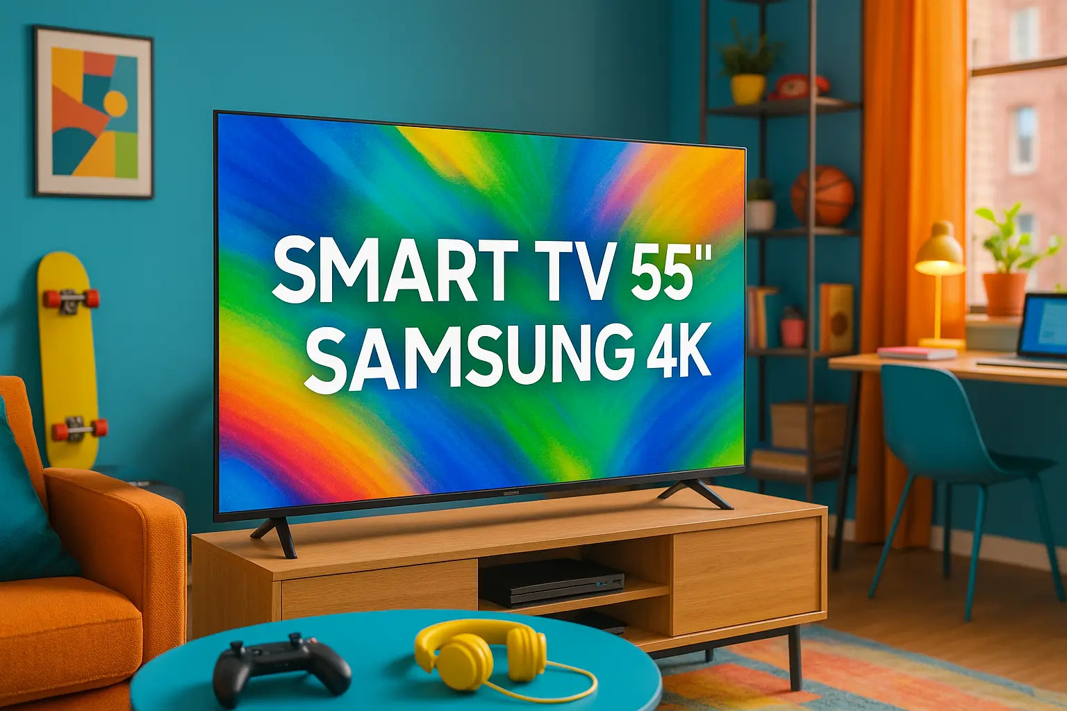 Top 6 Smart TV 55 Samsung 4K com entrega ultrarrápida em 2025