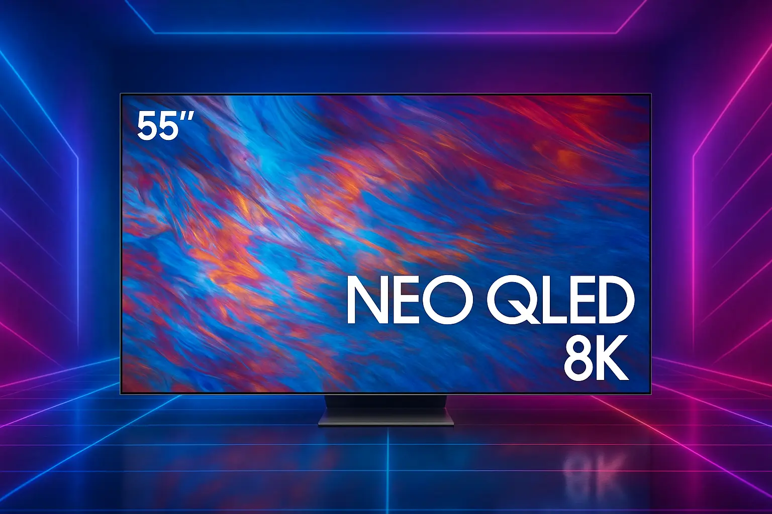 Melhor Samsung Smart TV com painel Neo QLED 8K