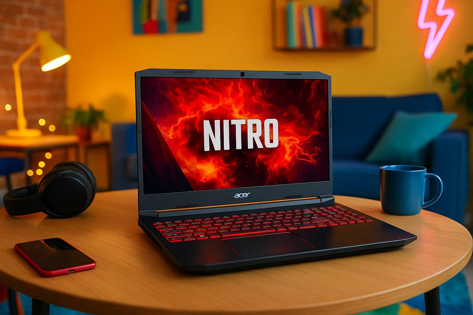 Notebook gamer Acer Nitro 5 i7 barato e confiável para qualquer bolso