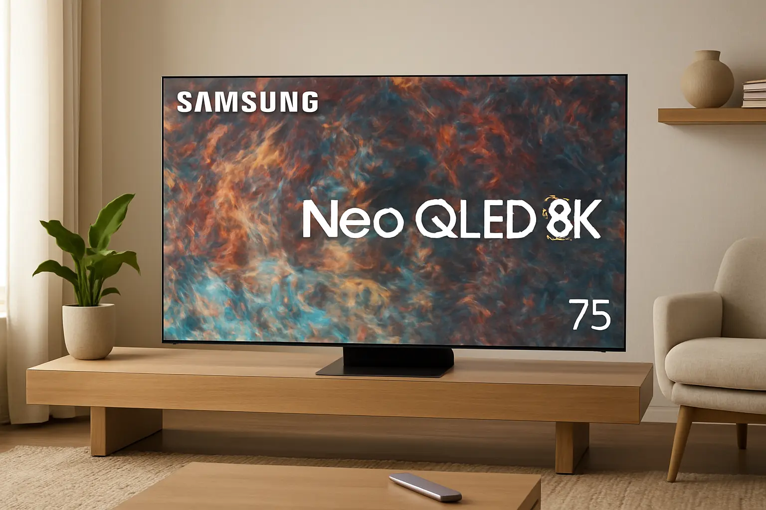 Melhor Samsung Smart TV da linha Neo QLED com 8K em 2024