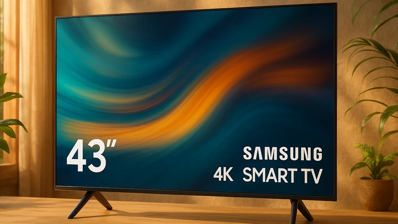Guia de Compra: 5 Melhores Smart TVs Samsung 43" 4K para 2025