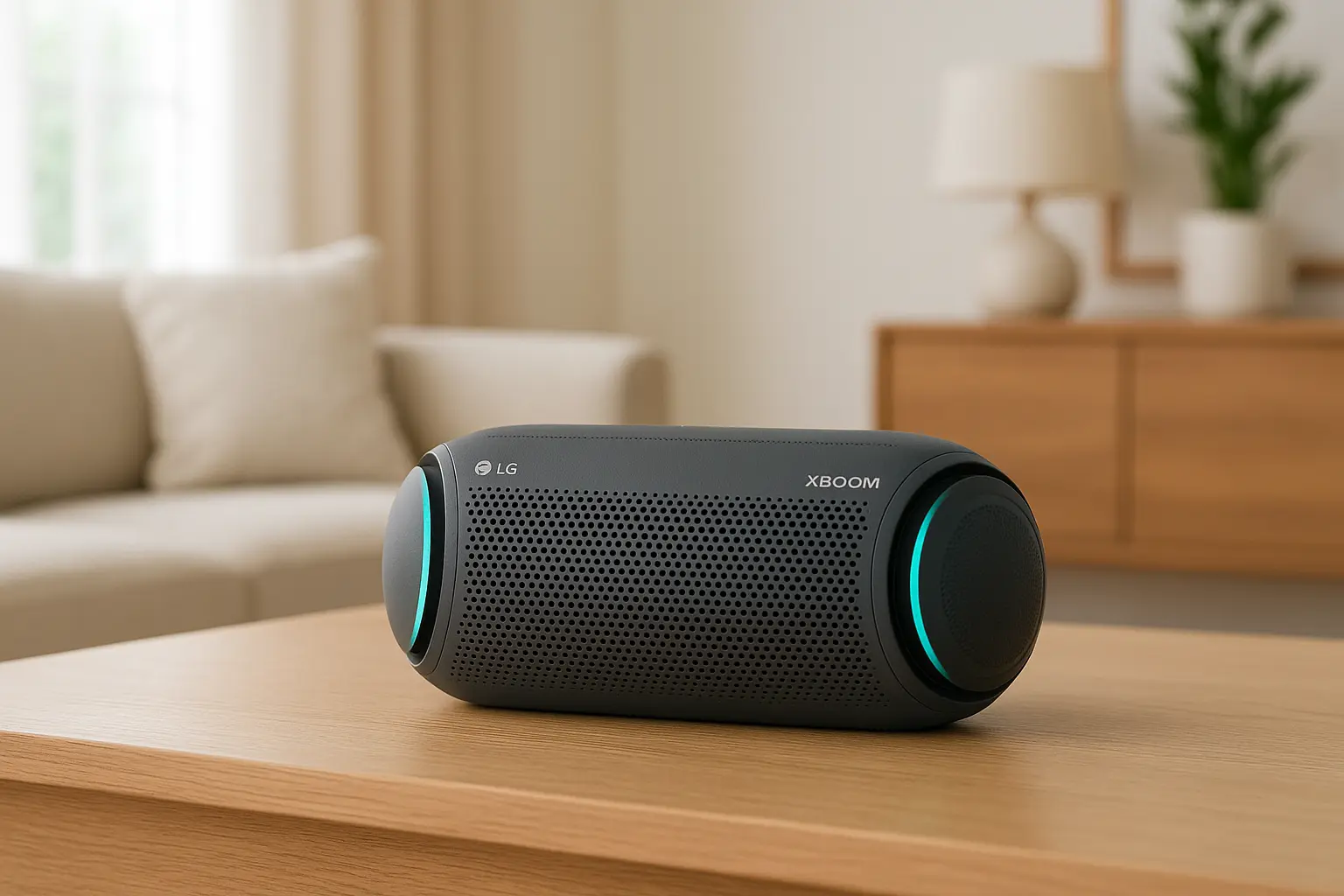 6 caixas de som Bluetooth LG Xboom com desempenho turbinado