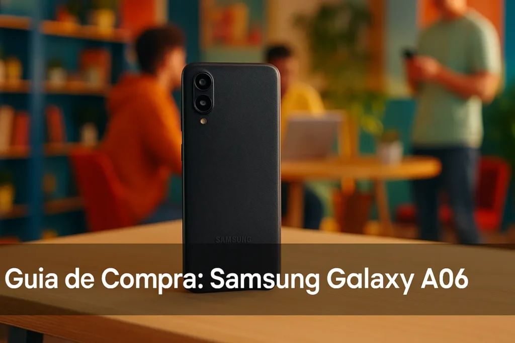 Guia de Compra: 5 Melhores Samsung Galaxy A06 Disponíveis para Entrega Expressa