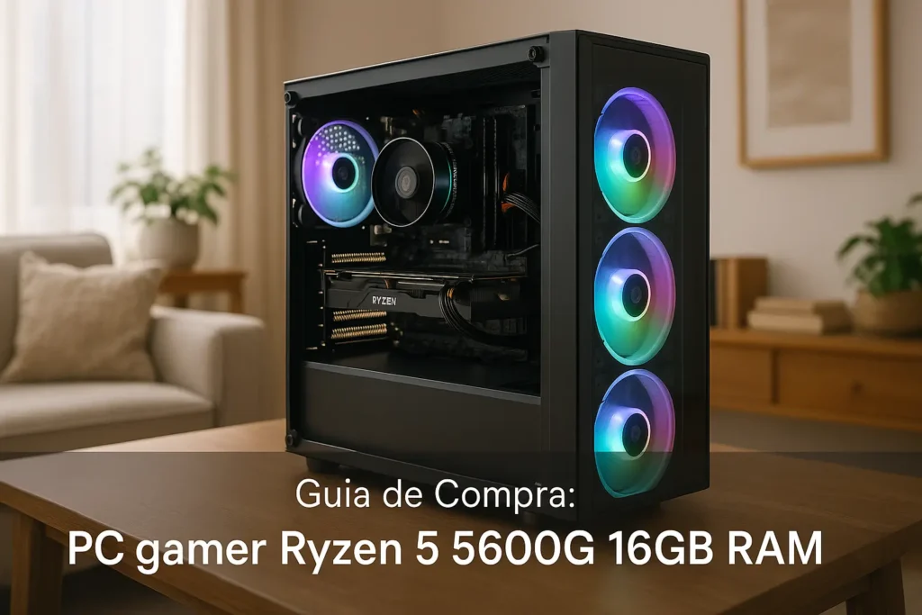 Guia Atualizado: 5 Melhores PC Gamer Ryzen 5 5600G com 16GB RAM
