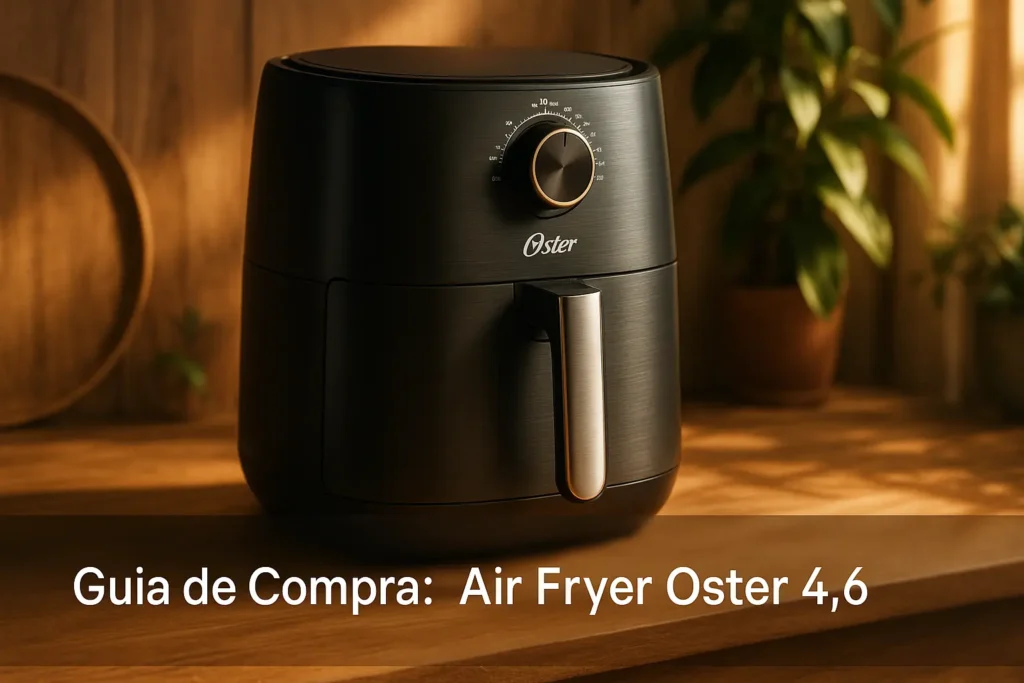 Guia de Compra: 5 Melhores Air Fryer Oster 4 6 Recomendadas por Especialistas