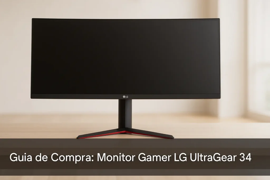 5 Monitores Gamer LG UltraGear LG 34 Disponíveis em Estoque Nacional