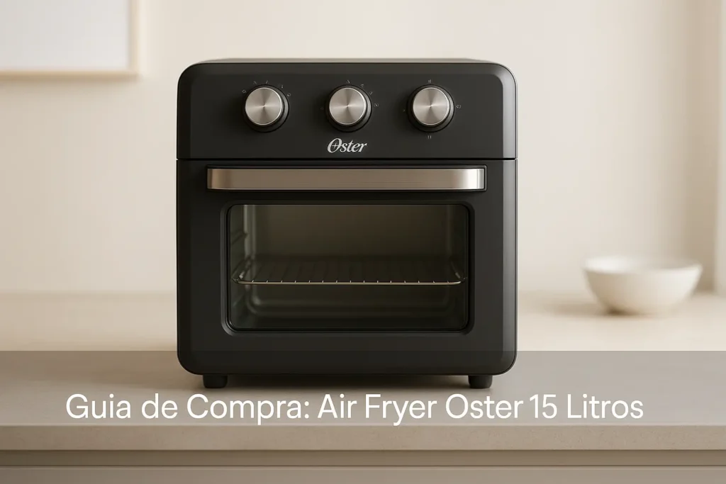 Guia de Compra: 5 Melhores Air Fryer Oster 15 Litros