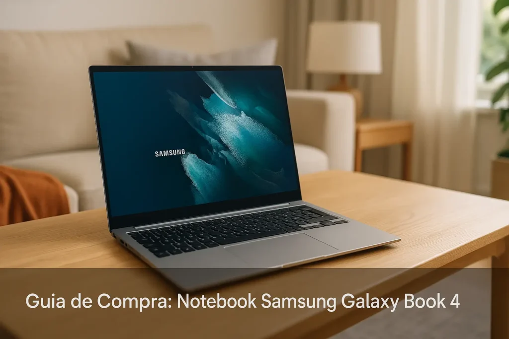 5 Melhores Notebook Samsung Galaxy Book 4 com Garantia e Suporte no Brasil