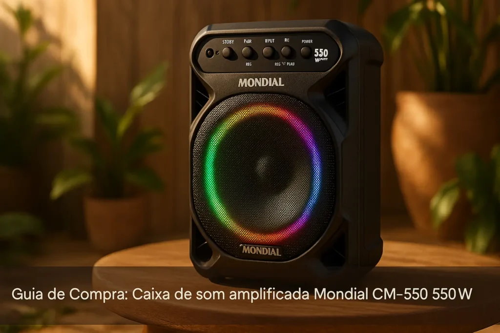 5 Melhores Caixa de Som Amplificada Mondial que Valem a Pena