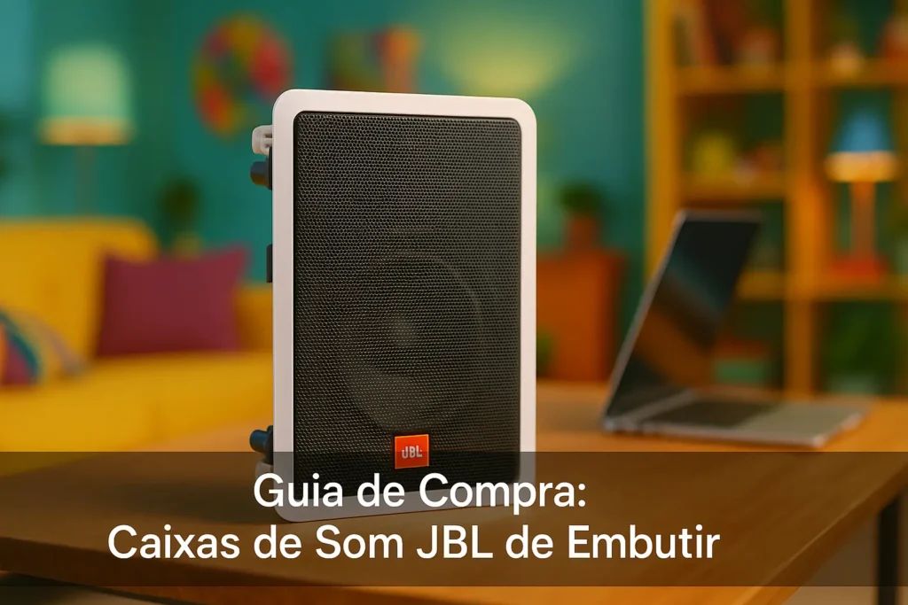 5 Melhores Caixas de Som JBL Embutir com Som Impecável