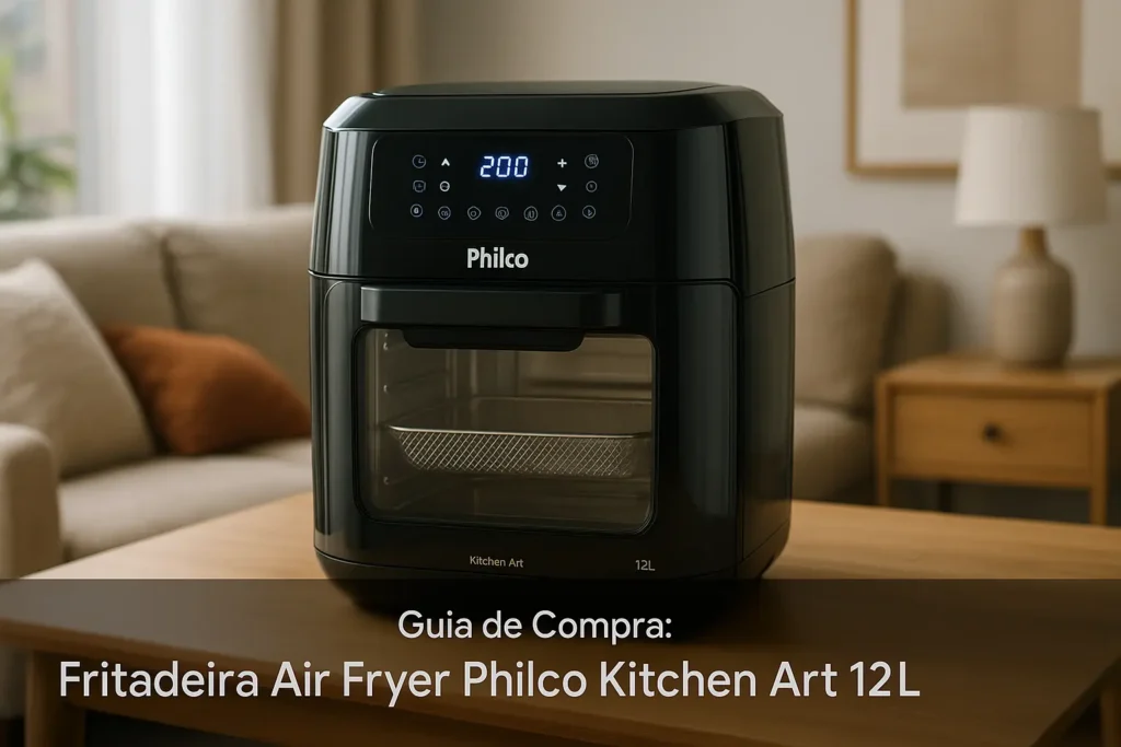 Guia de Compra: 5 Melhores Fritadeiras Air Fryer Philco 12L com Estoque no Brasil