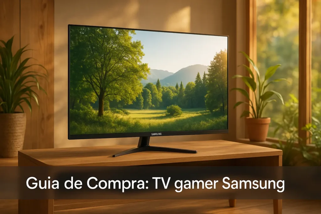 5 Melhores TV Gamer Samsung em 2025