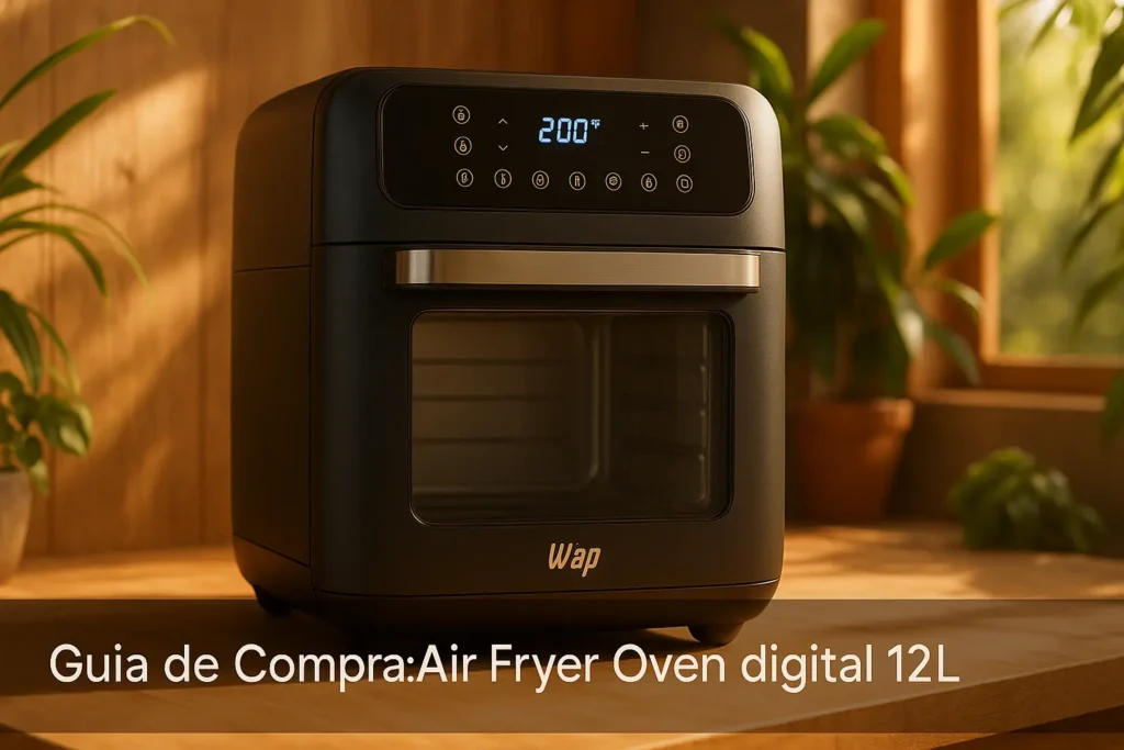 5 Melhores fritadeiras elétricas WAP Air Fryer Oven digital 12L