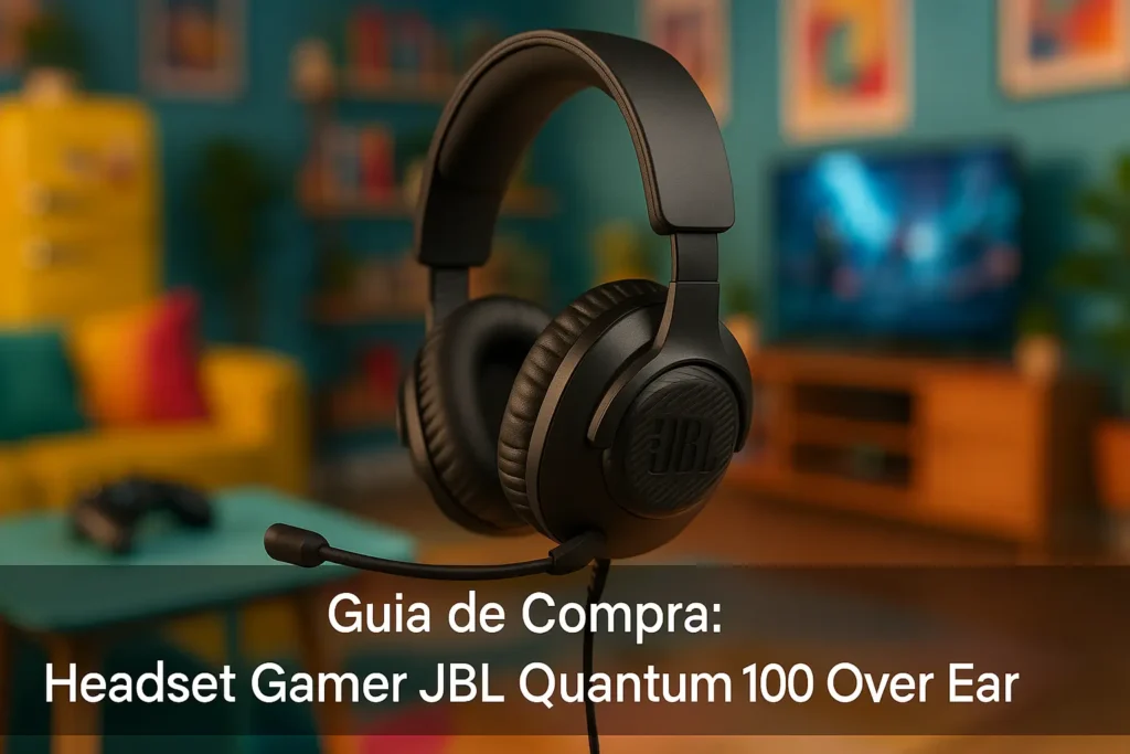 5 Melhores Headset Gamer JBL Quantum 100 Over Ear