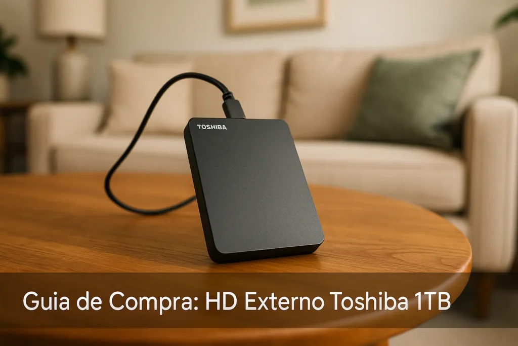 Guia de Compra: 5 Melhores HD Externo Toshiba 1TB Recomendados por Especialistas