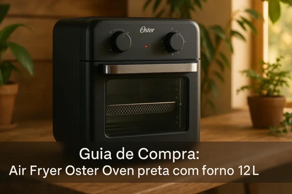 5 Melhores Air Fryer Oster Oven Preta com Forno 12L