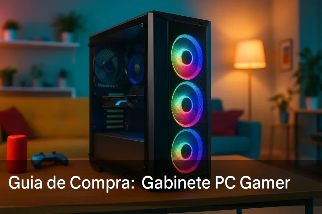 5 Melhores Gabinetes PC Gamer com Mais Ventilação e Estilo