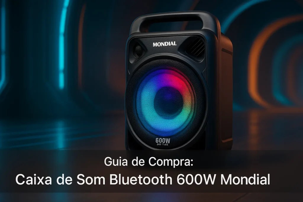 5 Melhores Caixa de Som Bluetooth 600W Mondial com Melhor Avaliação
