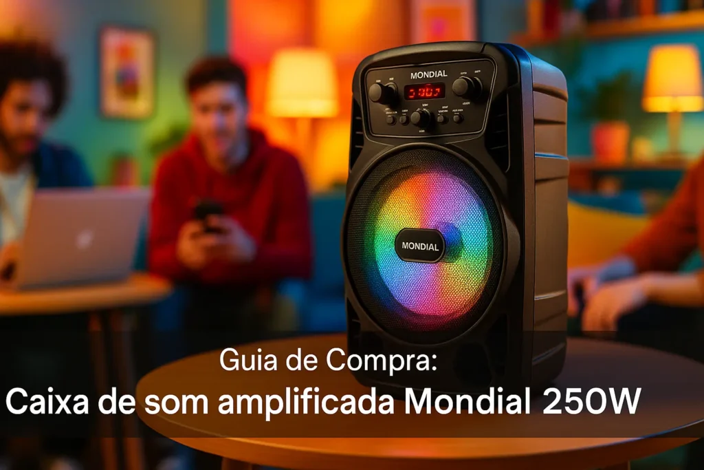 5 Melhores Caixa de Som Amplificada Mondial 250W