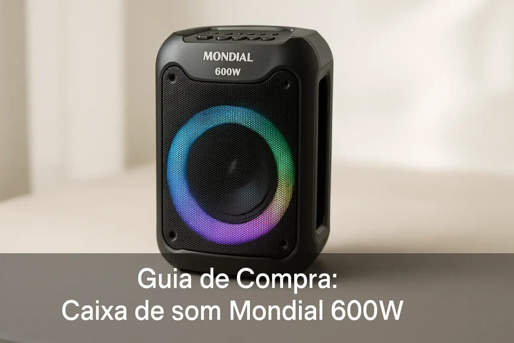 5 Melhores Caixa de Som Mondial 600W Mais Vendidas