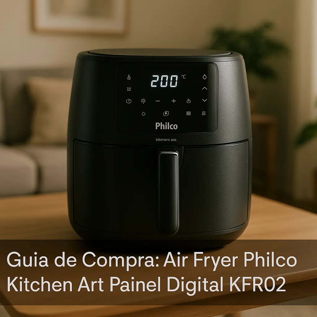 Guia de Compra: 5 Melhores Air Fryer Philco Kitchen Art Painel Digital KFR02