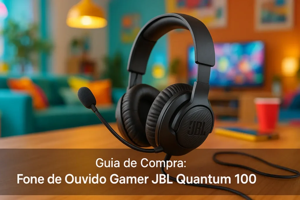 5 Melhores fones de ouvido gamer JBL Quantum 100 com Garantia e Suporte no Brasil