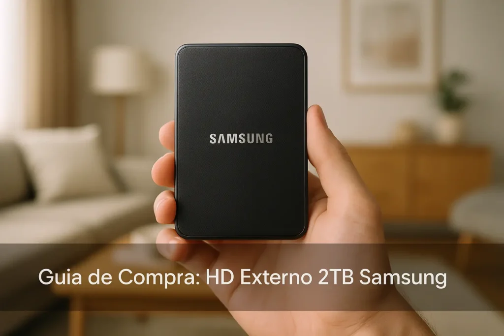 Guia de Compra: 5 HD Externo 2TB Samsung para Armazenar com Segurança
