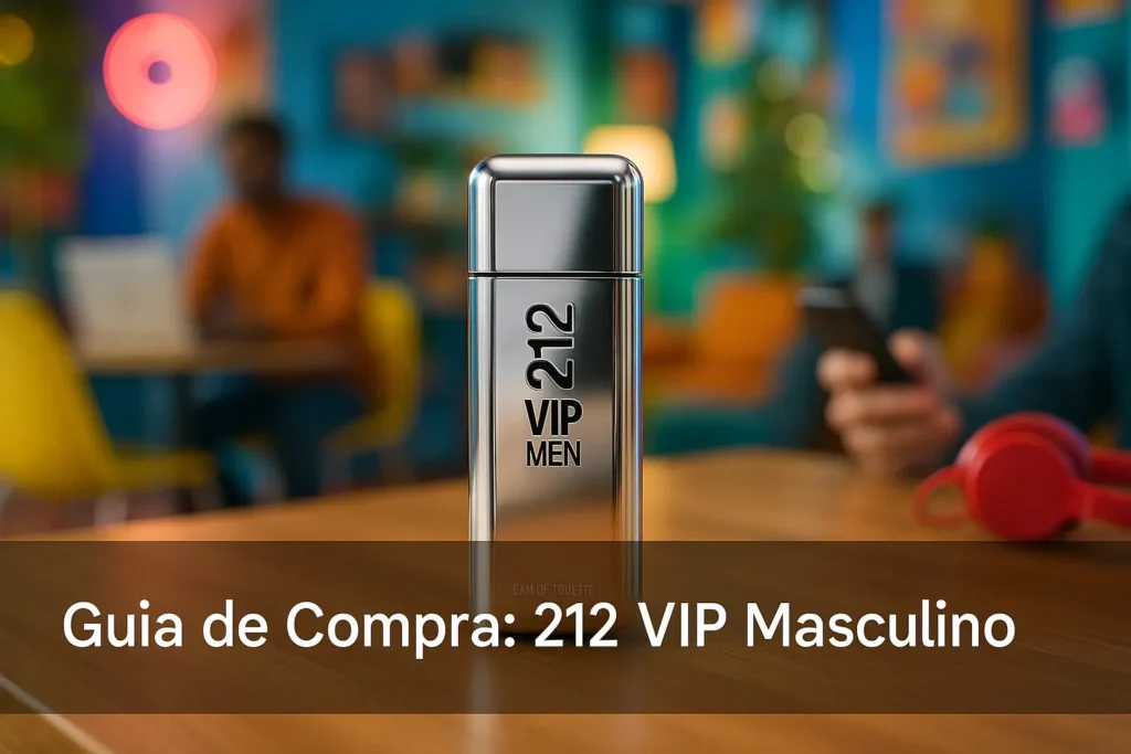 5 Melhores Perfumes 212 VIP Masculino para Presentear