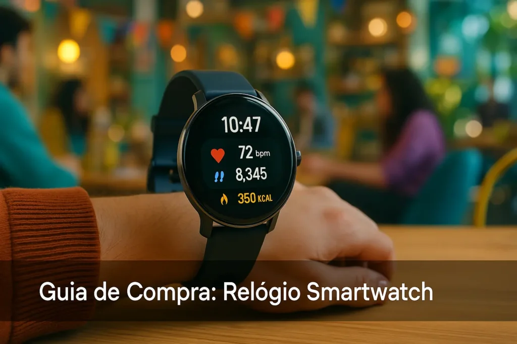 5 Melhores Relógios Smartwatch com Entrega Rápida