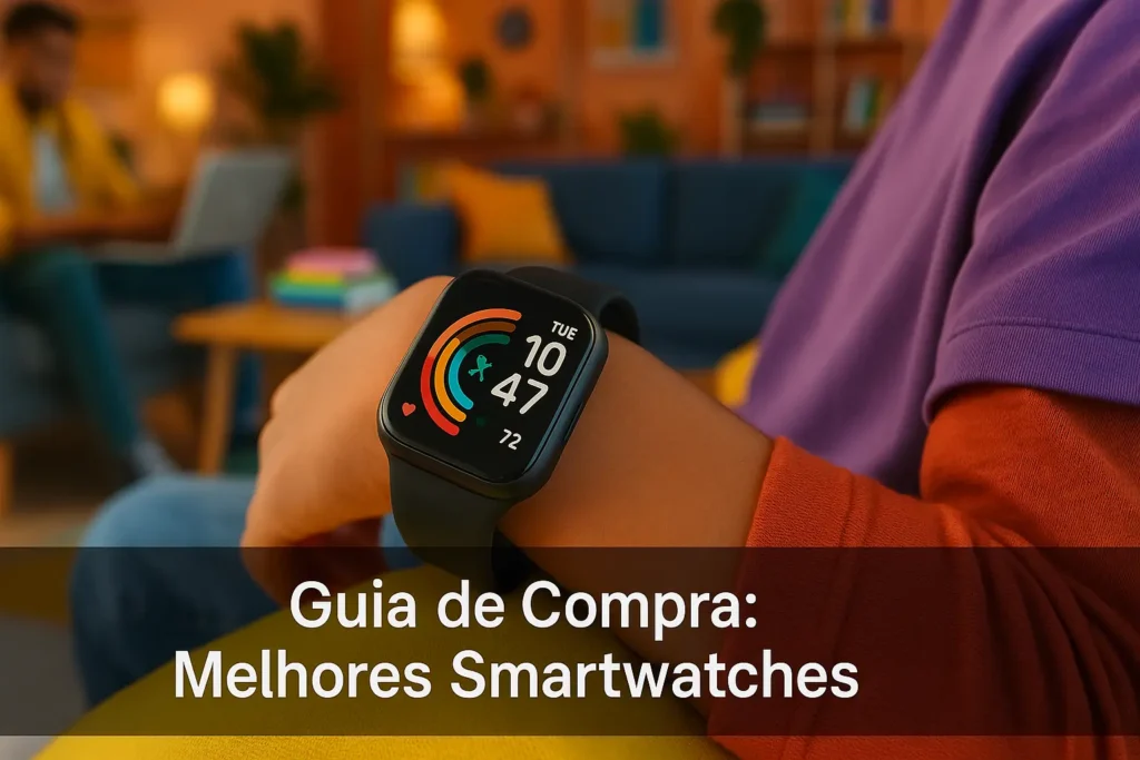 5 Melhores Smartwatch com Custo-Benefício Imbatível