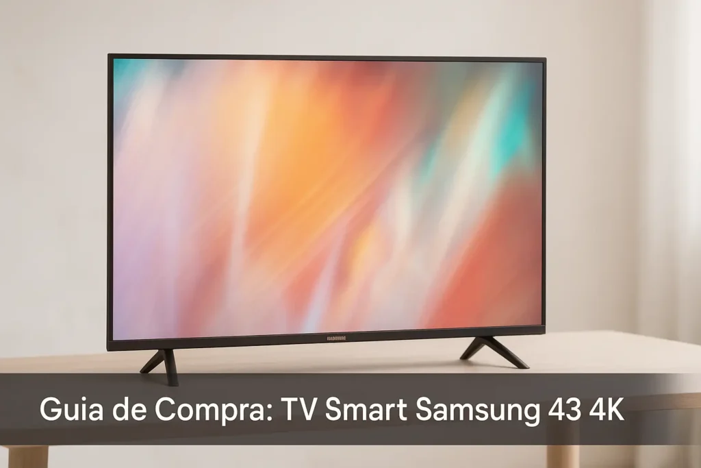 5 Melhores TV Smart Samsung 43 4K para o Dia a Dia