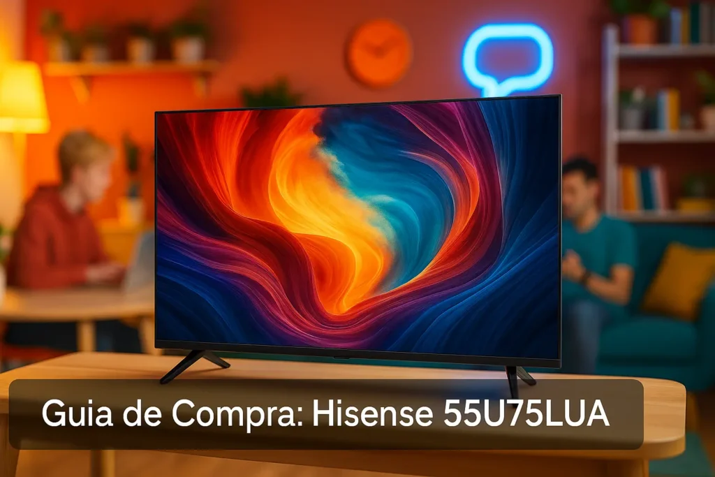 5 Melhores Hisense 55U75LUA e Alternativas que Valem a Pena