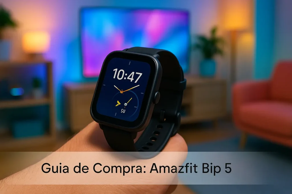 Guia de Compra: 5 Melhores Amazfit Bip 5 com Estoque no Brasil