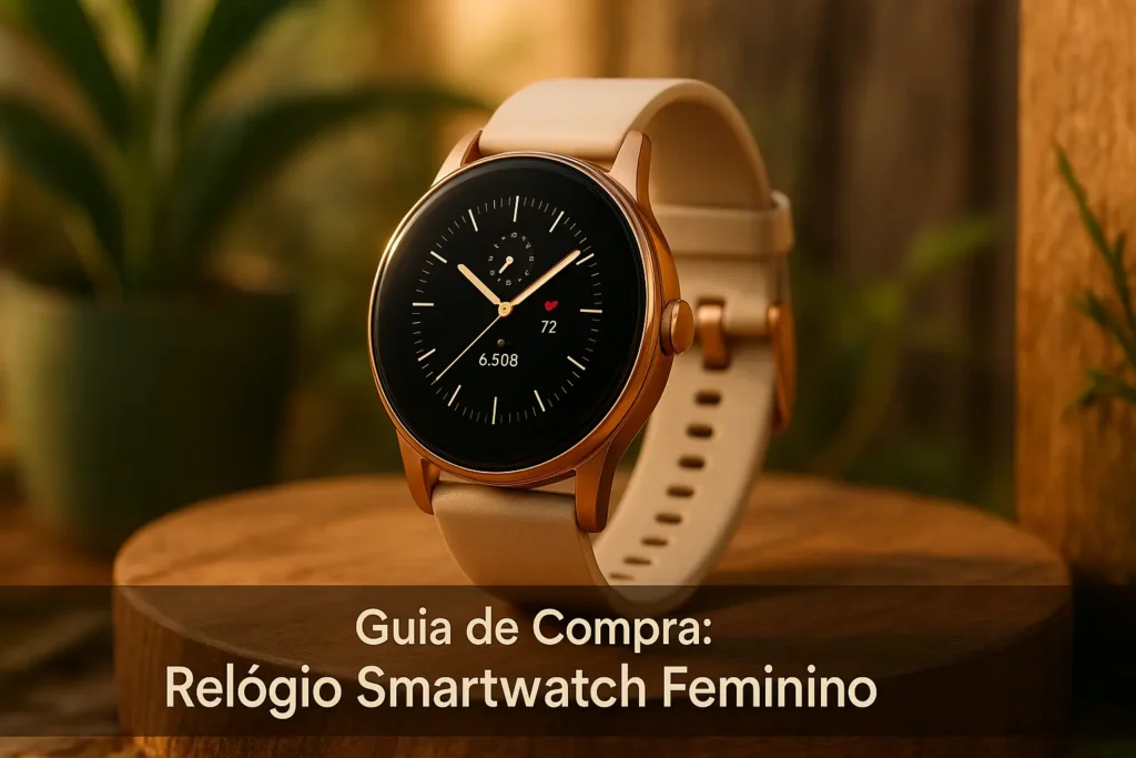 Guia de Compra: 5 Melhores Relógios Smartwatch Feminino com Estoque no Brasil