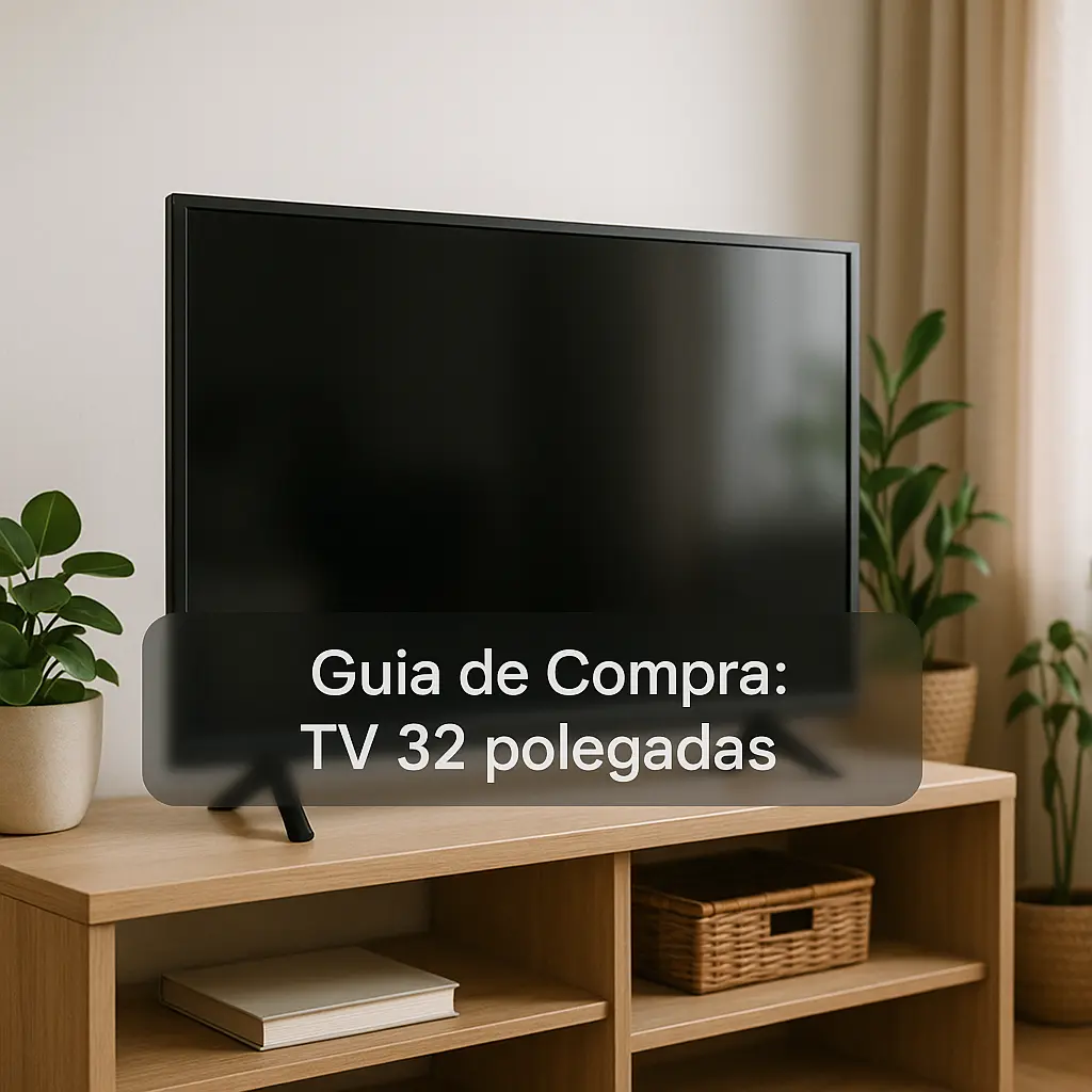 Guia de Compra: 5 Melhores TV 32 Polegadas com Alta Avaliação