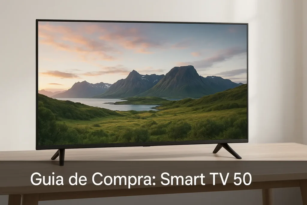 Guia de Compra: 5 Melhores Smart TVs 50" com Excelente Avaliação