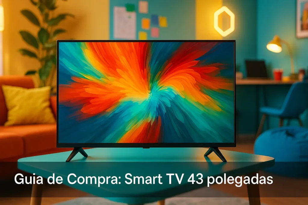 5 Melhores Smart TVs 43 Polegadas com Custo-Benefício Imbatível