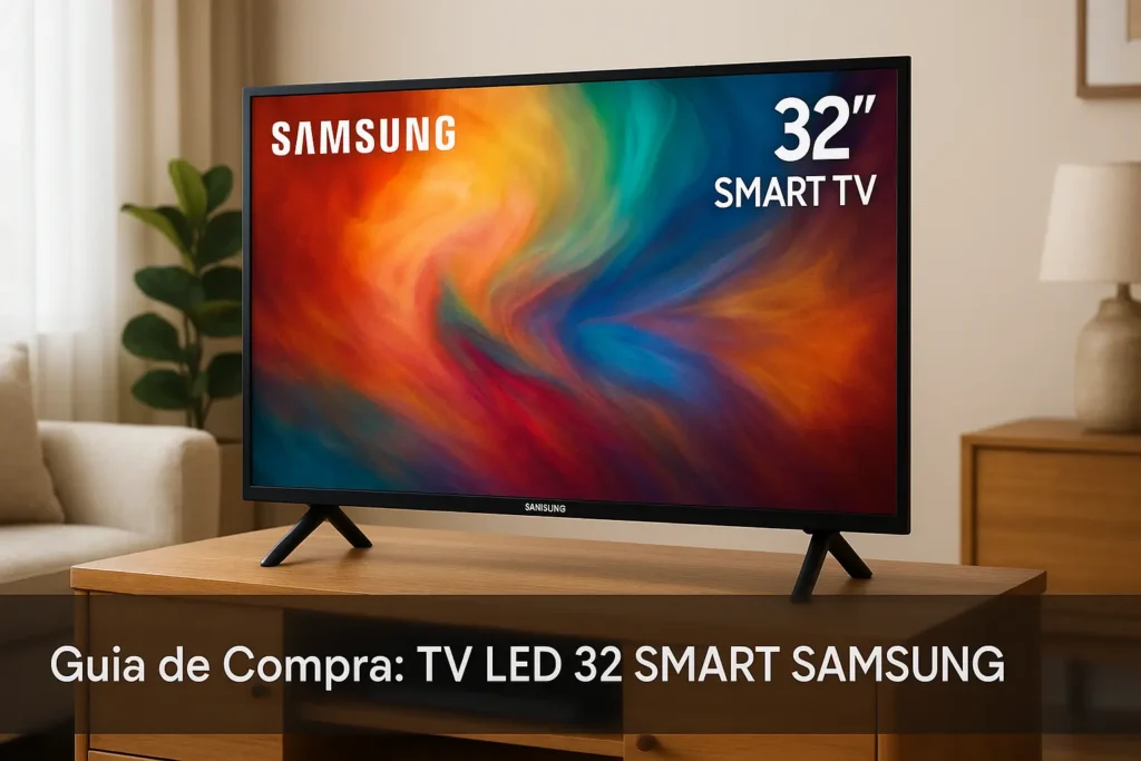 Guia de Compra: 5 Melhores TV LED 32 Smart Samsung