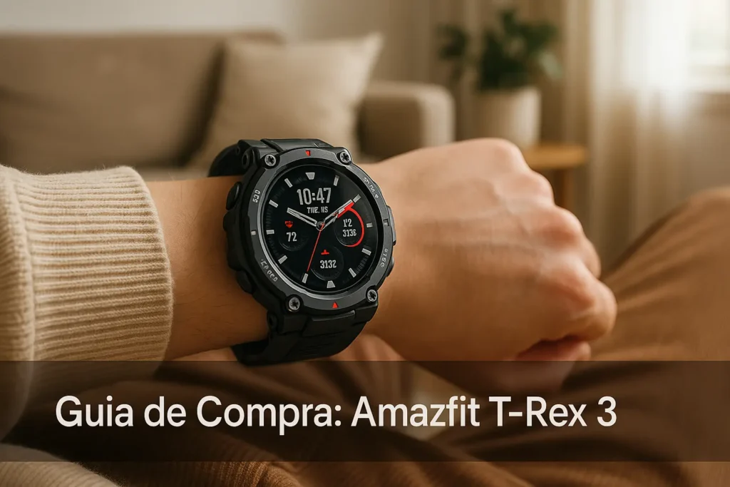 Guia de Compra: 5 Melhores Amazfit T-Rex 3 com Estoque no Brasil