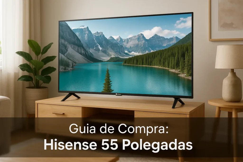 Guia de Compra: 5 Melhores Hisense 55 Polegadas com Alta Avaliação