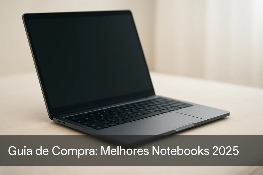 Guia de Compra: 5 Melhores Notebooks 2025 com Excelente Avaliação