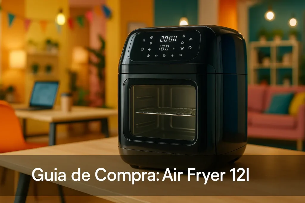 Guia de Compra: 5 Air Fryer 12L Disponíveis para Entrega Expressa
