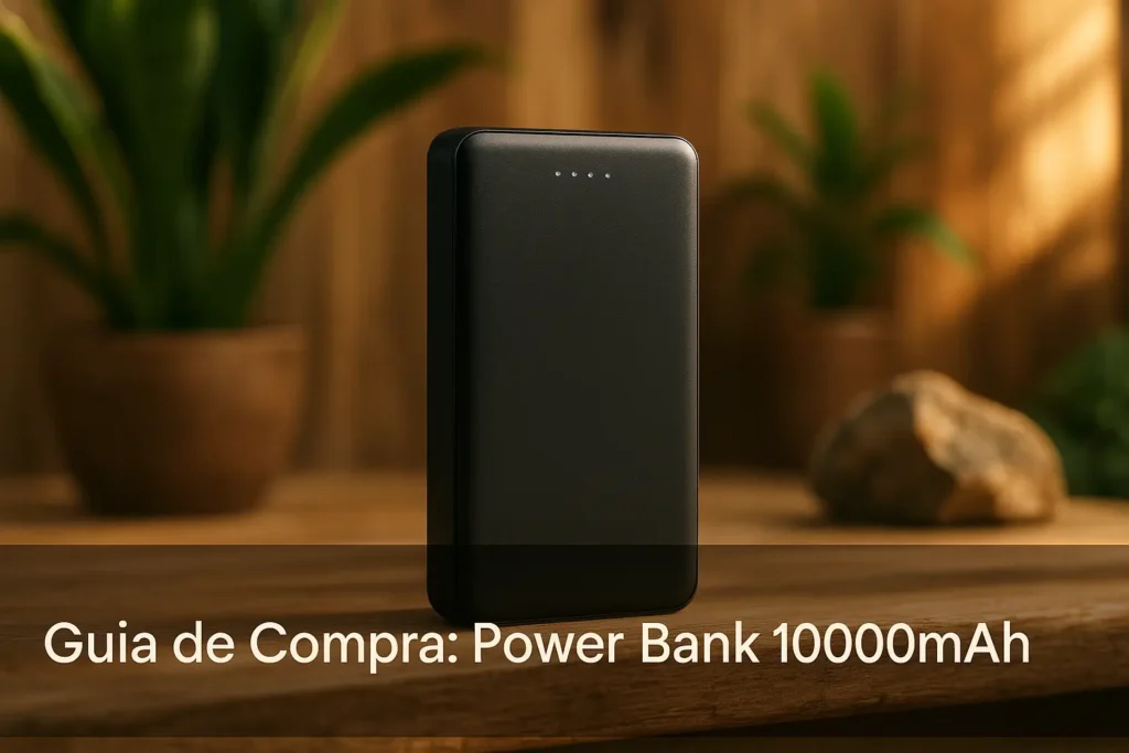 Guia de Compra: 5 Power Bank 10000mAh Disponíveis para Entrega Expressa