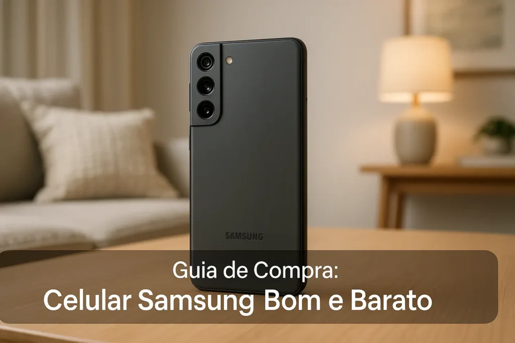 5 Melhores Celulares Samsung Bons e Baratos em 2025