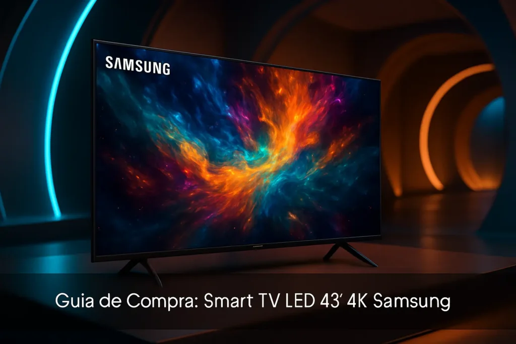 5 Melhores Smart TVs LED 43 4K Samsung